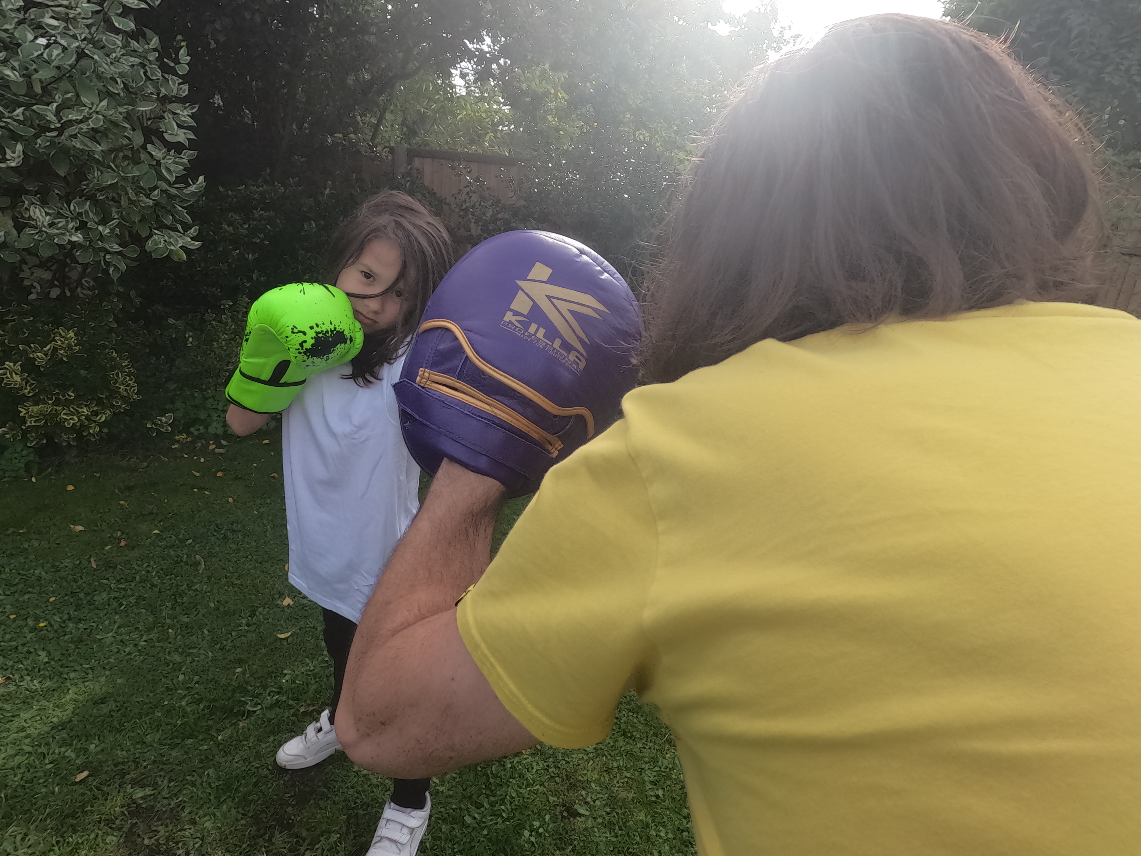 Kids one to one boxing training
